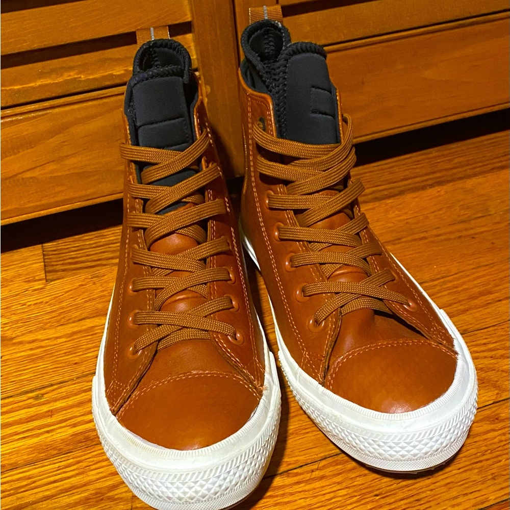 Counter Climate Water Proof Leather High top Converse
